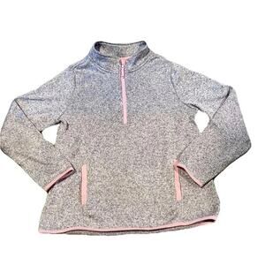 Athletic Works Half Zip Fleece Girls XL 14/16